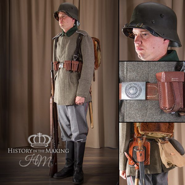 WW1 German Infantry Uniform-late war 1916-1918 - History in the Making